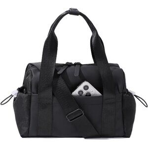 Small Gym Bag for Women, Mini Crossbody Gym Duffle Bag with Wet Compartment, Car